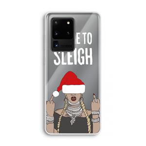 CaseCompany Came To Sleigh: Samsung Galaxy S20 Ultra Transparant Hoesje