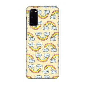 CaseCompany Regenboog: Volledig geprint Samsung Galaxy S20 Hoesje