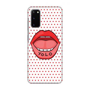 CaseCompany Yolo Denise: Volledig geprint Samsung Galaxy S20 Hoesje