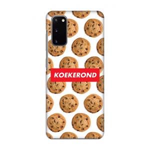 CaseCompany Koekerond: Volledig geprint Samsung Galaxy S20 Hoesje