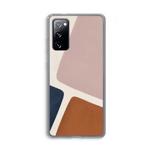 CaseCompany Geo #2: Samsung Galaxy S20 FE / S20 FE 5G Transparant Hoesje