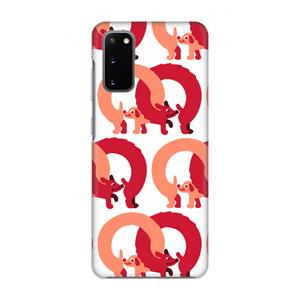 CaseCompany Dogs: Volledig geprint Samsung Galaxy S20 Hoesje