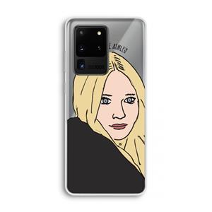 CaseCompany Ashley: Samsung Galaxy S20 Ultra Transparant Hoesje