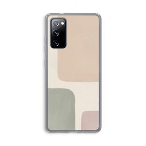 CaseCompany Geo #7: Samsung Galaxy S20 FE / S20 FE 5G Transparant Hoesje