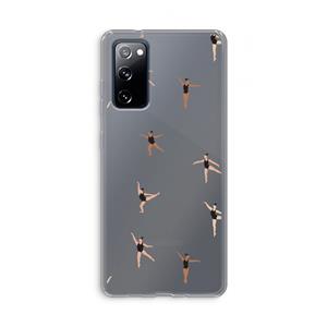 CaseCompany Dancing #1: Samsung Galaxy S20 FE / S20 FE 5G Transparant Hoesje