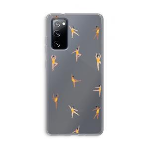 CaseCompany Dans #2: Samsung Galaxy S20 FE / S20 FE 5G Transparant Hoesje