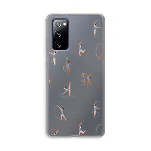 CaseCompany Dancing #3: Samsung Galaxy S20 FE / S20 FE 5G Transparant Hoesje
