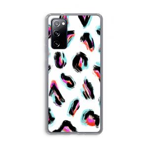 CaseCompany Cheetah color: Samsung Galaxy S20 FE / S20 FE 5G Transparant Hoesje