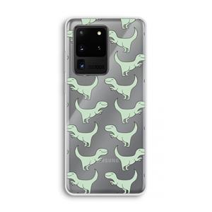 CaseCompany Dinos: Samsung Galaxy S20 Ultra Transparant Hoesje