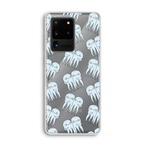 CaseCompany Octopussen: Samsung Galaxy S20 Ultra Transparant Hoesje