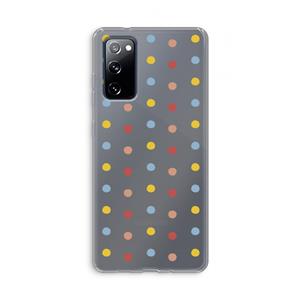 CaseCompany Bollen: Samsung Galaxy S20 FE / S20 FE 5G Transparant Hoesje