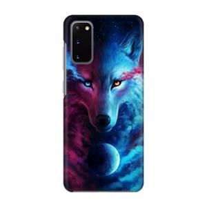 CaseCompany Where Light And Dark Meet: Volledig geprint Samsung Galaxy S20 Hoesje