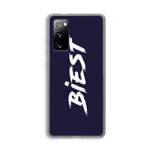 CaseCompany Biest: Samsung Galaxy S20 FE / S20 FE 5G Transparant Hoesje
