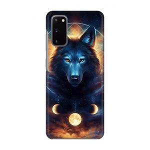 CaseCompany Wolf Dreamcatcher: Volledig geprint Samsung Galaxy S20 Hoesje