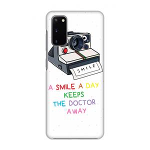 CaseCompany Smile: Volledig geprint Samsung Galaxy S20 Hoesje