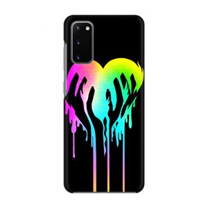 CaseCompany Hold My Heart: Volledig geprint Samsung Galaxy S20 Hoesje