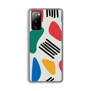 CaseCompany Illustratieve pop 1: Samsung Galaxy S20 FE / S20 FE 5G Transparant Hoesje