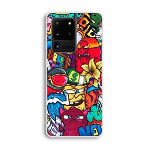 CaseCompany No Rules: Samsung Galaxy S20 Ultra Transparant Hoesje