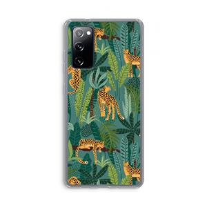 CaseCompany Luipaard 2: Samsung Galaxy S20 FE / S20 FE 5G Transparant Hoesje