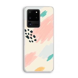 CaseCompany Sunday Chillings: Samsung Galaxy S20 Ultra Transparant Hoesje