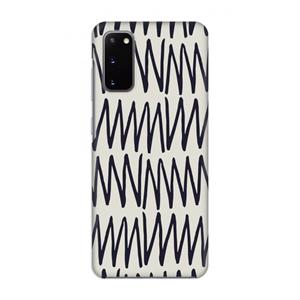 CaseCompany Marrakech Zigzag: Volledig geprint Samsung Galaxy S20 Hoesje