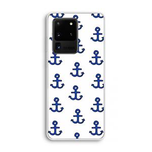 CaseCompany Ankers: Samsung Galaxy S20 Ultra Transparant Hoesje