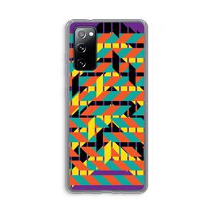 CaseCompany Skew Bee 2: Samsung Galaxy S20 FE / S20 FE 5G Transparant Hoesje
