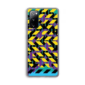 CaseCompany Skew Bee 3: Samsung Galaxy S20 FE / S20 FE 5G Transparant Hoesje