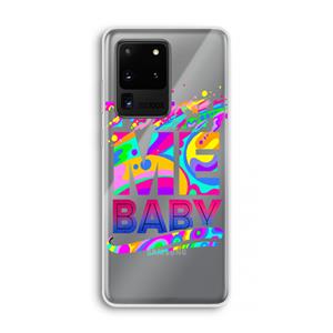 CaseCompany Touch Me: Samsung Galaxy S20 Ultra Transparant Hoesje