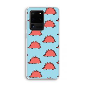 CaseCompany Dinosawrr: Samsung Galaxy S20 Ultra Transparant Hoesje
