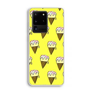 CaseCompany Isjes: Samsung Galaxy S20 Ultra Transparant Hoesje