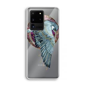 CaseCompany Golden Falcon: Samsung Galaxy S20 Ultra Transparant Hoesje
