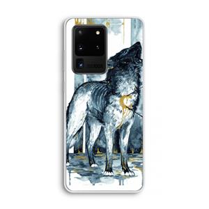 CaseCompany Bleeding Soul: Samsung Galaxy S20 Ultra Transparant Hoesje