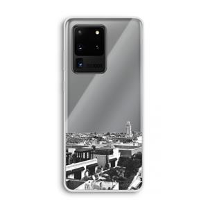 CaseCompany Marrakech Skyline : Samsung Galaxy S20 Ultra Transparant Hoesje