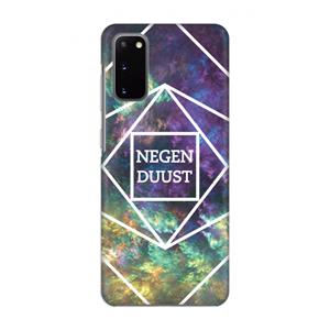CaseCompany Negenduust ruimte: Volledig geprint Samsung Galaxy S20 Hoesje