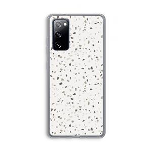 CaseCompany Terrazzo N°14: Samsung Galaxy S20 FE / S20 FE 5G Transparant Hoesje