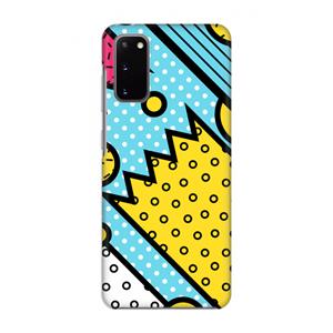 CaseCompany Pop Art #1: Volledig geprint Samsung Galaxy S20 Hoesje