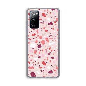 CaseCompany Terrazzo N°15: Samsung Galaxy S20 FE / S20 FE 5G Transparant Hoesje