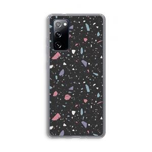 CaseCompany Terrazzo N°16: Samsung Galaxy S20 FE / S20 FE 5G Transparant Hoesje