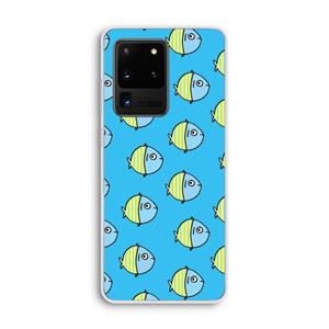 CaseCompany Visjes: Samsung Galaxy S20 Ultra Transparant Hoesje