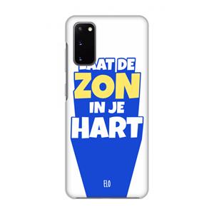 CaseCompany Laat de zon in je hart: Volledig geprint Samsung Galaxy S20 Hoesje