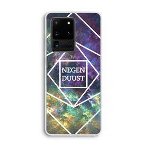 CaseCompany Negenduust ruimte: Samsung Galaxy S20 Ultra Transparant Hoesje