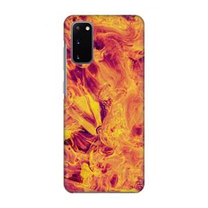 CaseCompany Eternal Fire: Volledig geprint Samsung Galaxy S20 Hoesje
