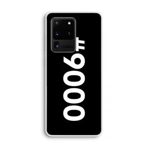 CaseCompany 9000: Samsung Galaxy S20 Ultra Transparant Hoesje