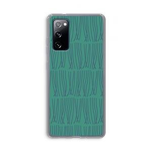 CaseCompany Swirls: Samsung Galaxy S20 FE / S20 FE 5G Transparant Hoesje