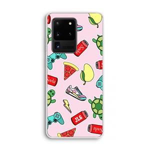 CaseCompany Things Jamie Loves: Samsung Galaxy S20 Ultra Transparant Hoesje