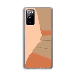CaseCompany Bikini: Samsung Galaxy S20 FE / S20 FE 5G Transparant Hoesje