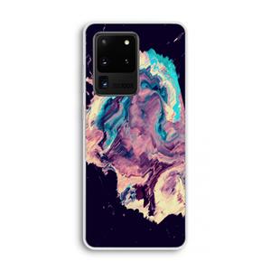 CaseCompany Cosmic Silence: Samsung Galaxy S20 Ultra Transparant Hoesje