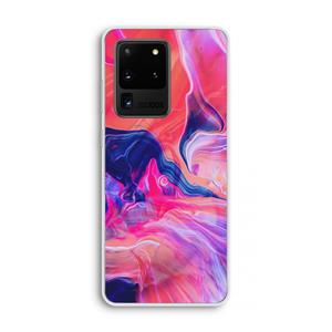 CaseCompany Earth And Ocean: Samsung Galaxy S20 Ultra Transparant Hoesje