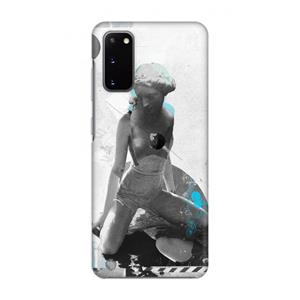 CaseCompany I will not feel a thing: Volledig geprint Samsung Galaxy S20 Hoesje